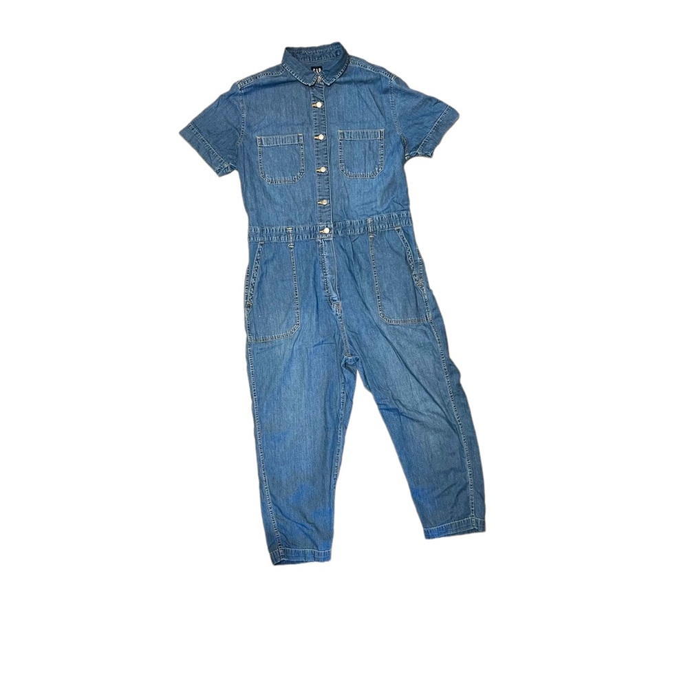 GAP Ladies Denim Jumpsuit - Size XL